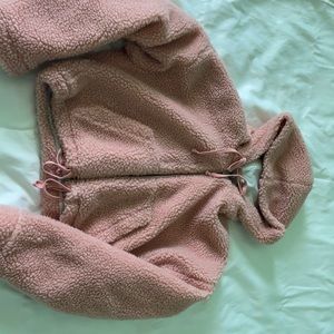 Pink bomber jacket